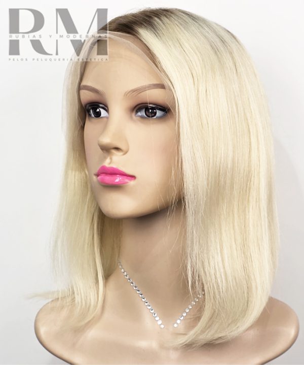 Peluca Natural Rubia Full Lace front degrades