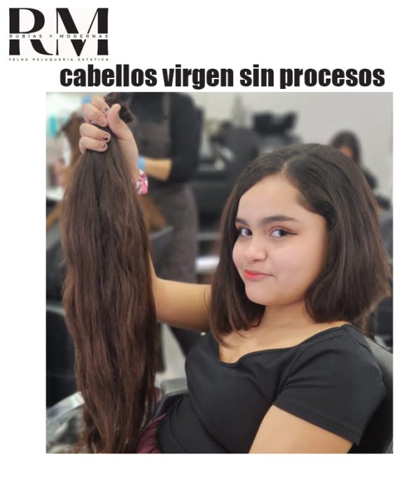Pack 80 unid. / 80 Extensiones Naturales Cabello Humano Virgen - Instalado - Imagen 2