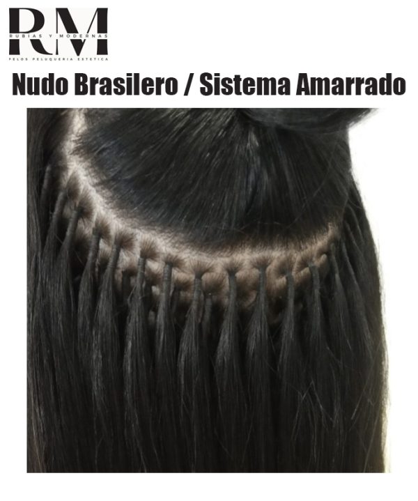 Pack 80 unid. / 80 Extensiones Naturales Cabello Humano Virgen - Instalado - Imagen 3